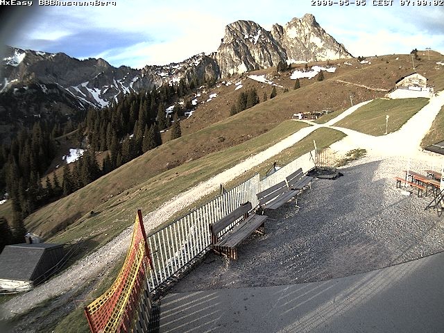 Archiv Foto Webcam Breitenbergbahn: Ausgang Bergstation