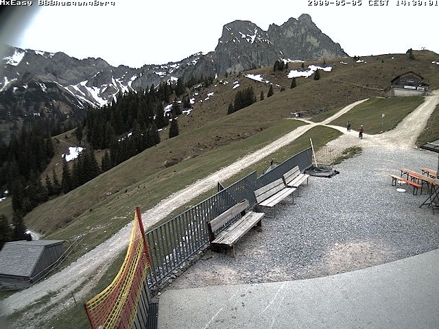 Archiv Foto Webcam Breitenbergbahn: Ausgang Bergstation