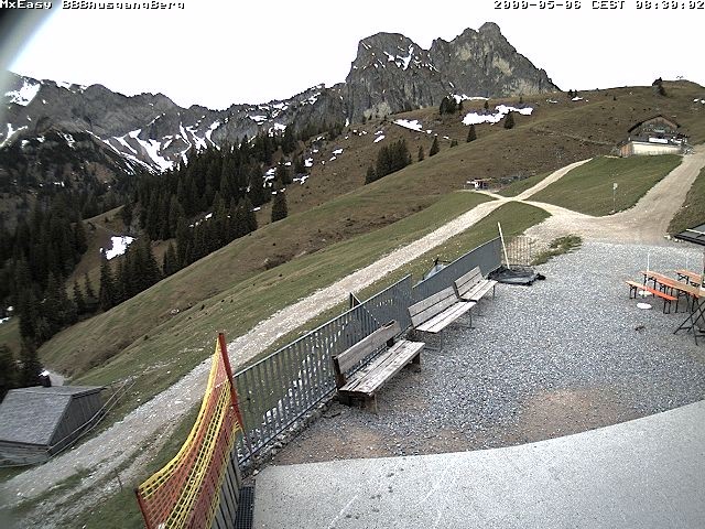 Archiv Foto Webcam Breitenbergbahn: Ausgang Bergstation