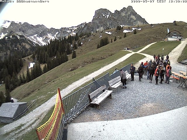 Archiv Foto Webcam Breitenbergbahn: Ausgang Bergstation