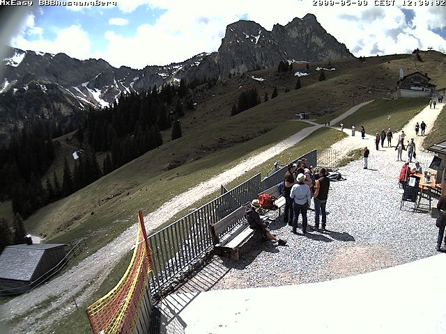 Archiv Foto Webcam Breitenbergbahn: Ausgang Bergstation