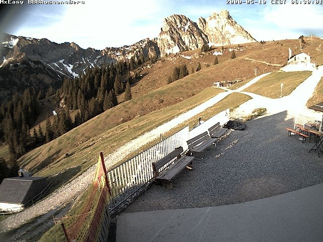 Archiv Foto Webcam Breitenbergbahn: Ausgang Bergstation