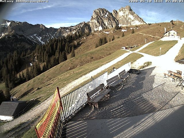 Archiv Foto Webcam Breitenbergbahn: Ausgang Bergstation
