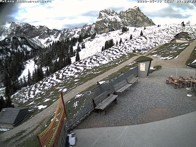 Archiv Foto Webcam Breitenbergbahn: Ausgang Bergstation