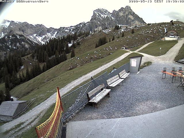 Archiv Foto Webcam Breitenbergbahn: Ausgang Bergstation