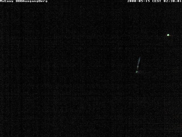 Archived image Webcam Arrival of the Breitenbergbahn cabins