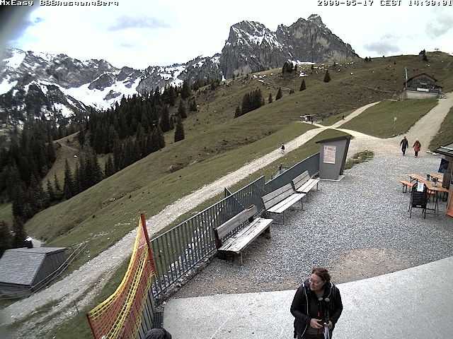 Archiv Foto Webcam Breitenbergbahn: Ausgang Bergstation