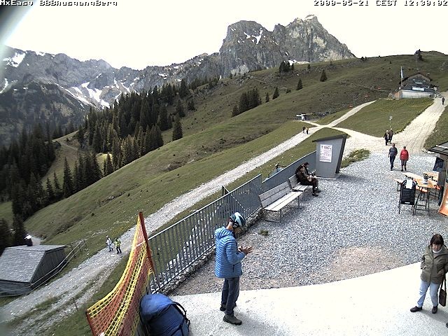 Archiv Foto Webcam Breitenbergbahn: Ausgang Bergstation