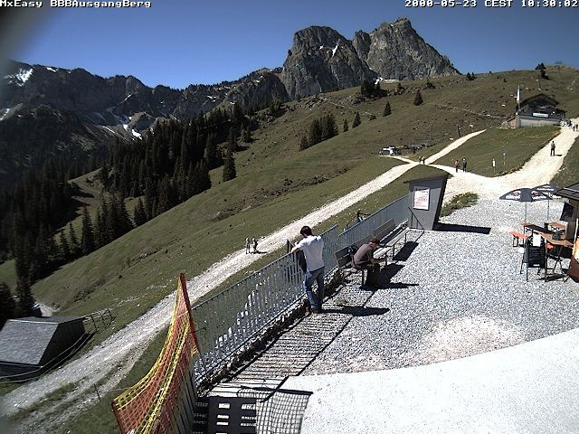 Archiv Foto Webcam Breitenbergbahn: Ausgang Bergstation