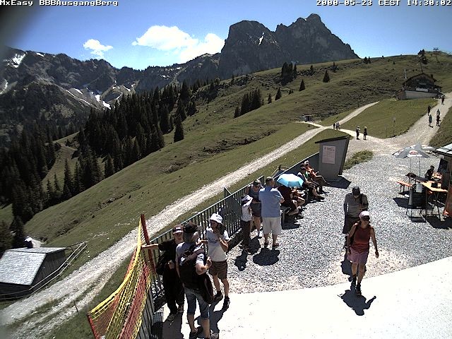 Archiv Foto Webcam Breitenbergbahn: Ausgang Bergstation