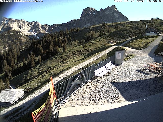 Archiv Foto Webcam Breitenbergbahn: Ausgang Bergstation