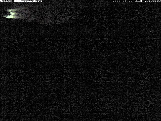Archived image Webcam Arrival of the Breitenbergbahn cabins