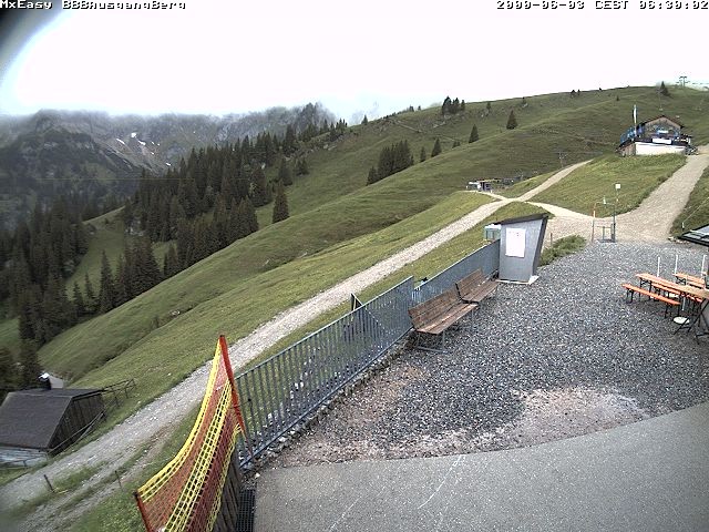 Archiv Foto Webcam Breitenbergbahn: Ausgang Bergstation