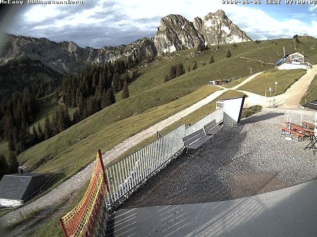 Archiv Foto Webcam Breitenbergbahn: Ausgang Bergstation