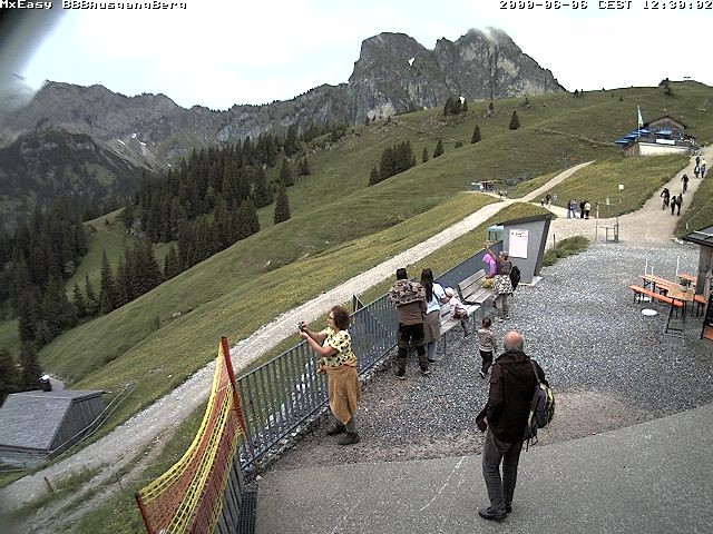 Archiv Foto Webcam Breitenbergbahn: Ausgang Bergstation