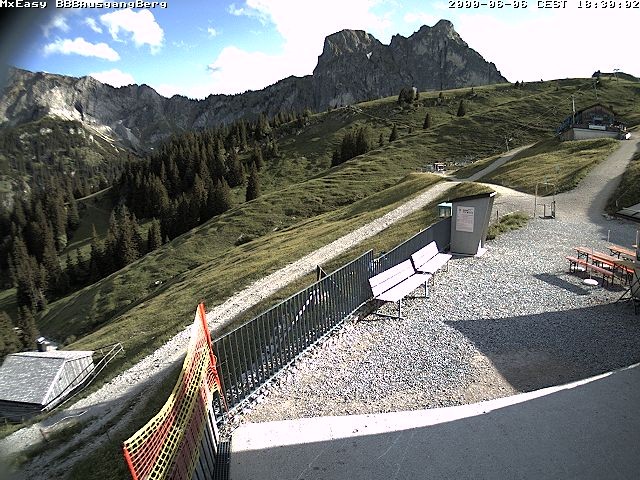 Archiv Foto Webcam Breitenbergbahn: Ausgang Bergstation
