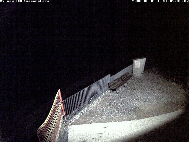 Archived image Webcam Arrival of the Breitenbergbahn cabins