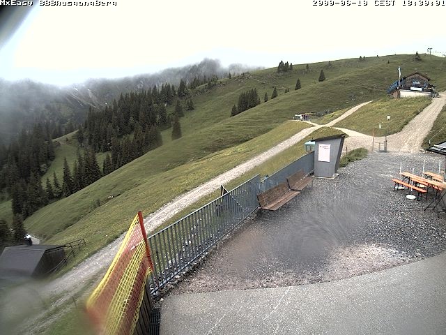 Archiv Foto Webcam Breitenbergbahn: Ausgang Bergstation
