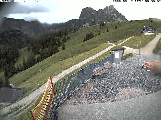 Archiv Foto Webcam Breitenbergbahn: Ausgang Bergstation
