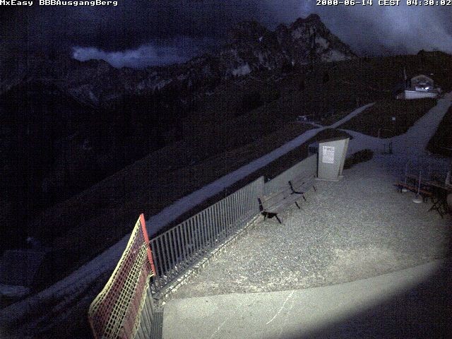 Archiv Foto Webcam Breitenbergbahn: Ausgang Bergstation