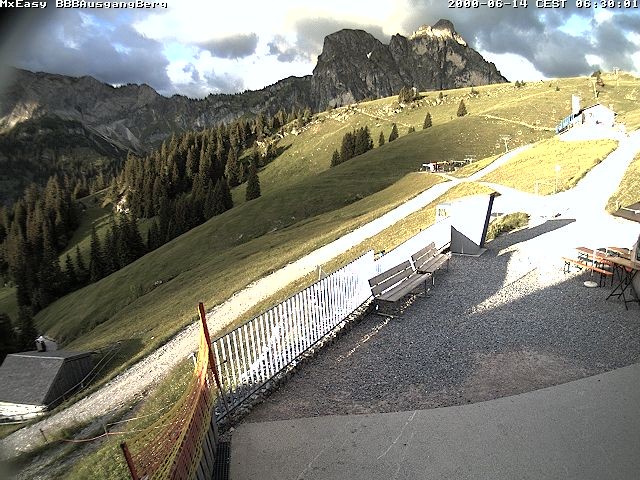 Archiv Foto Webcam Breitenbergbahn: Ausgang Bergstation