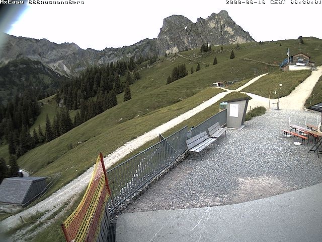 Archiv Foto Webcam Breitenbergbahn: Ausgang Bergstation