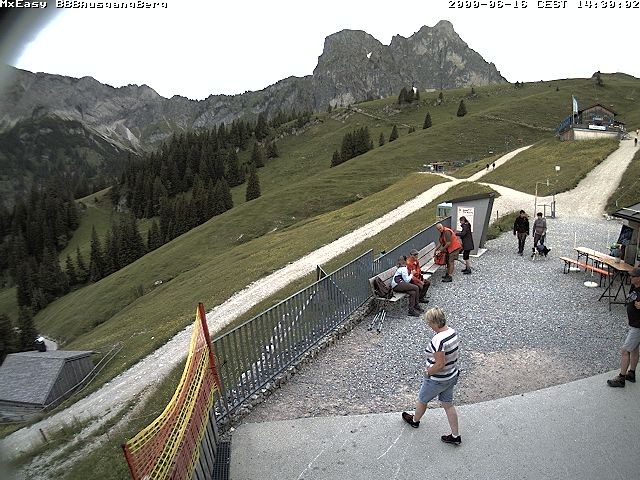 Archiv Foto Webcam Breitenbergbahn: Ausgang Bergstation