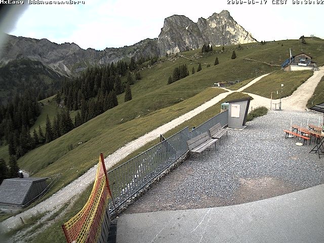 Archiv Foto Webcam Breitenbergbahn: Ausgang Bergstation