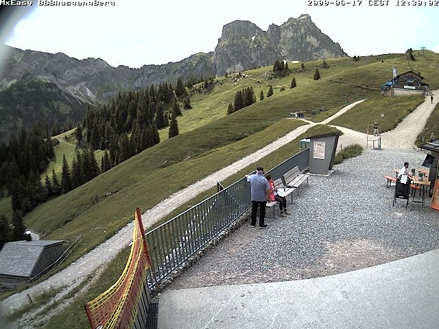 Archiv Foto Webcam Breitenbergbahn: Ausgang Bergstation