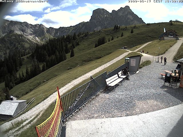 Archiv Foto Webcam Breitenbergbahn: Ausgang Bergstation
