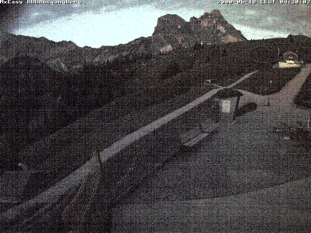 Archiv Foto Webcam Breitenbergbahn: Ausgang Bergstation