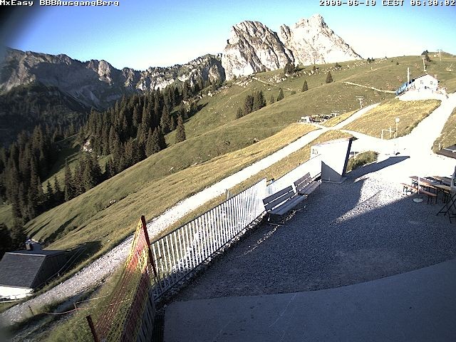 Archiv Foto Webcam Breitenbergbahn: Ausgang Bergstation