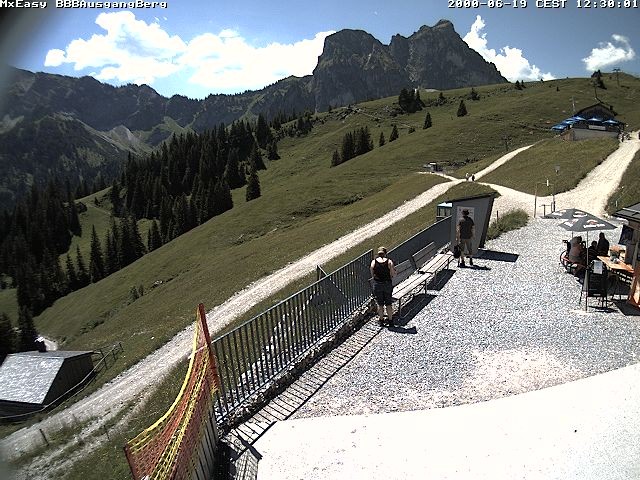 Archiv Foto Webcam Breitenbergbahn: Ausgang Bergstation