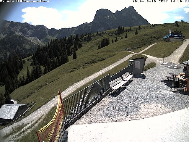 Archiv Foto Webcam Breitenbergbahn: Ausgang Bergstation
