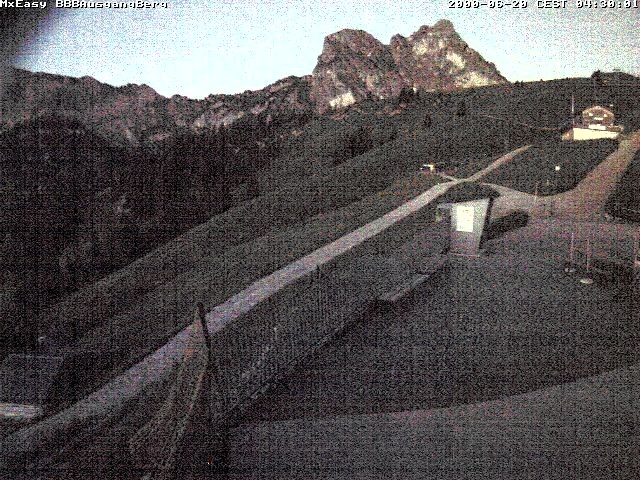 Archiv Foto Webcam Breitenbergbahn: Ausgang Bergstation