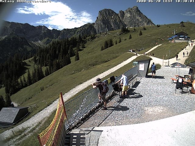 Archiv Foto Webcam Breitenbergbahn: Ausgang Bergstation