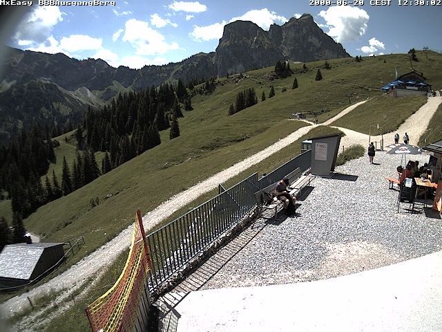 Archiv Foto Webcam Breitenbergbahn: Ausgang Bergstation