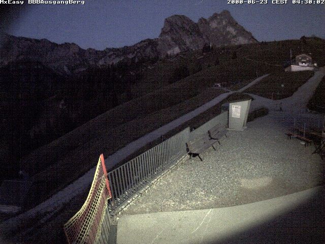 Archiv Foto Webcam Breitenbergbahn: Ausgang Bergstation