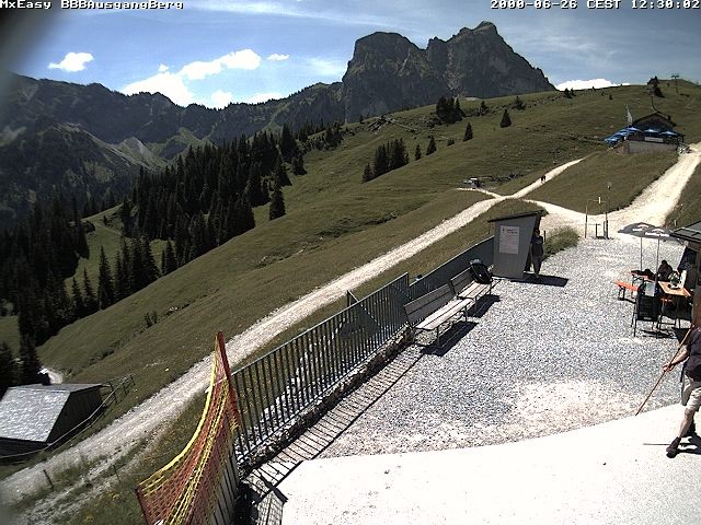 Archiv Foto Webcam Breitenbergbahn: Ausgang Bergstation