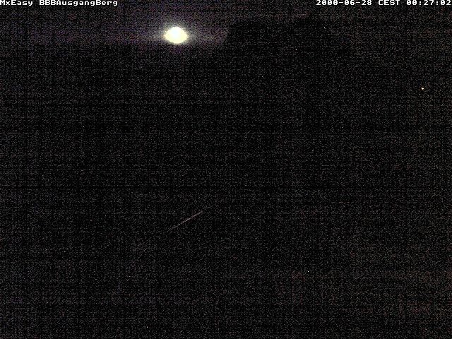 Archived image Webcam Arrival of the Breitenbergbahn cabins