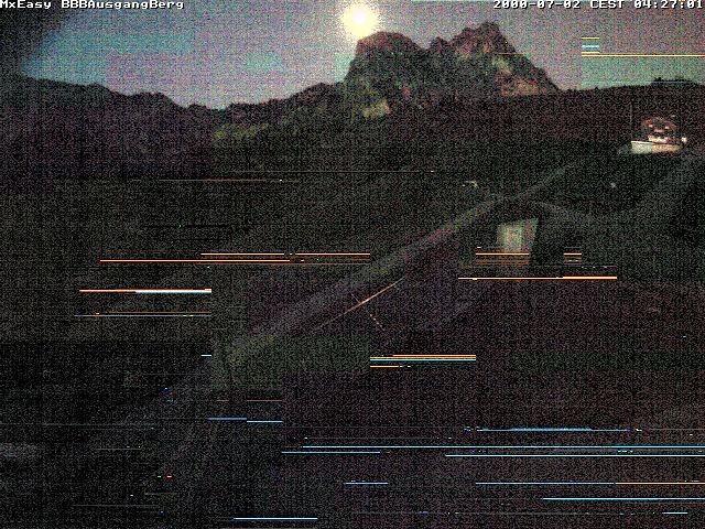 Archiv Foto Webcam Breitenbergbahn: Ausgang Bergstation