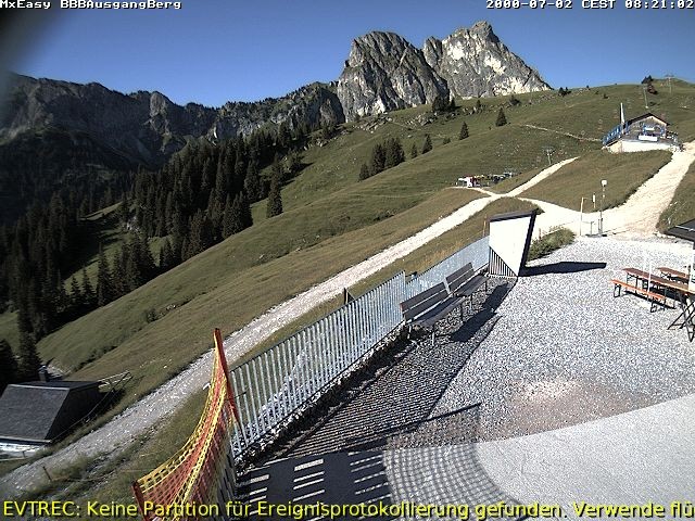Archiv Foto Webcam Breitenbergbahn: Ausgang Bergstation