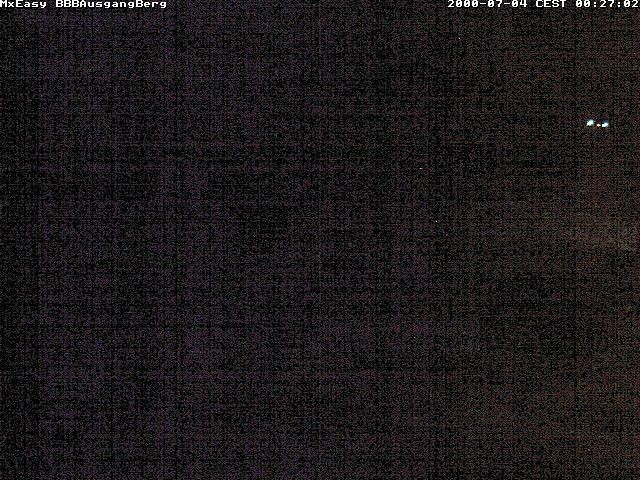 Archived image Webcam Arrival of the Breitenbergbahn cabins