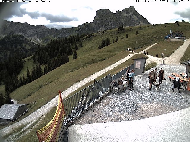 Archiv Foto Webcam Breitenbergbahn: Ausgang Bergstation