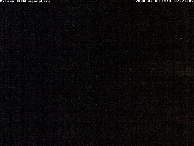 Archived image Webcam Arrival of the Breitenbergbahn cabins