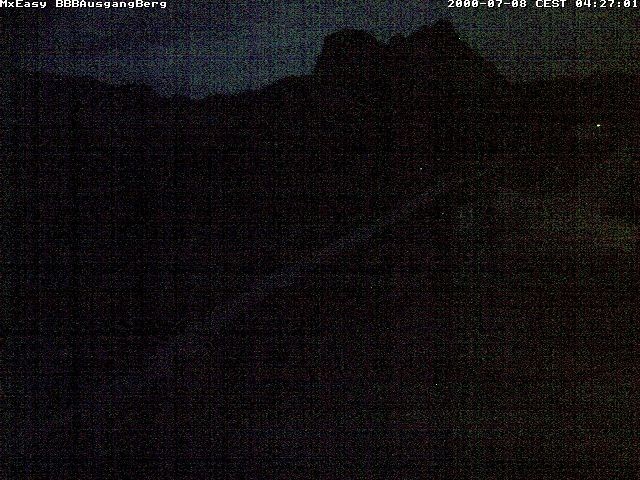 Archived image Webcam Arrival of the Breitenbergbahn cabins