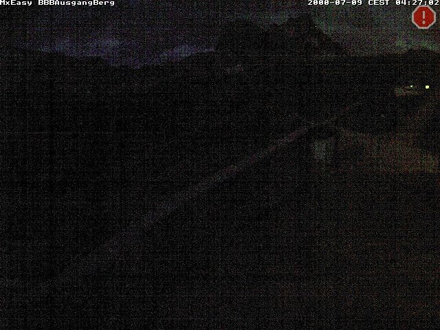 Archiv Foto Webcam Breitenbergbahn: Ausgang Bergstation