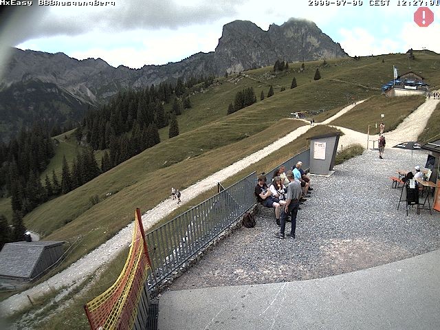 Archiv Foto Webcam Breitenbergbahn: Ausgang Bergstation