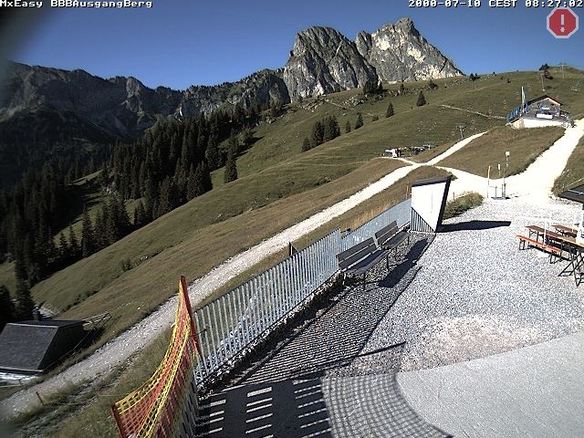 Archiv Foto Webcam Breitenbergbahn: Ausgang Bergstation