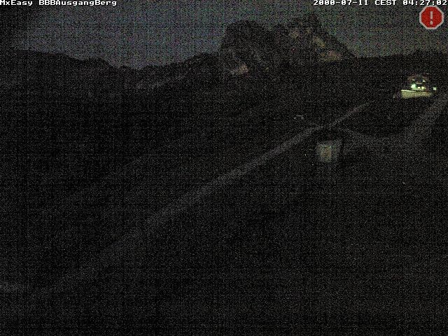 Archived image Webcam Arrival of the Breitenbergbahn cabins